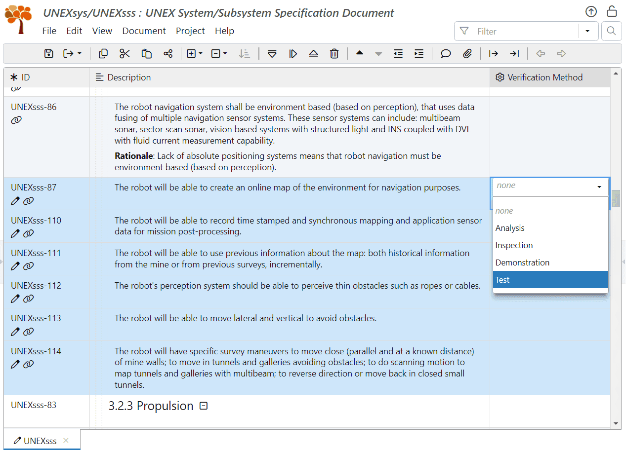 Set the same attribute value for more selected requirements in ReqView Set the same attribute value for more selected requirements in ReqView