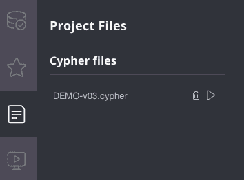 Run the Cypher file from Neo4j browser Run the Cypher file from Neo4j browser