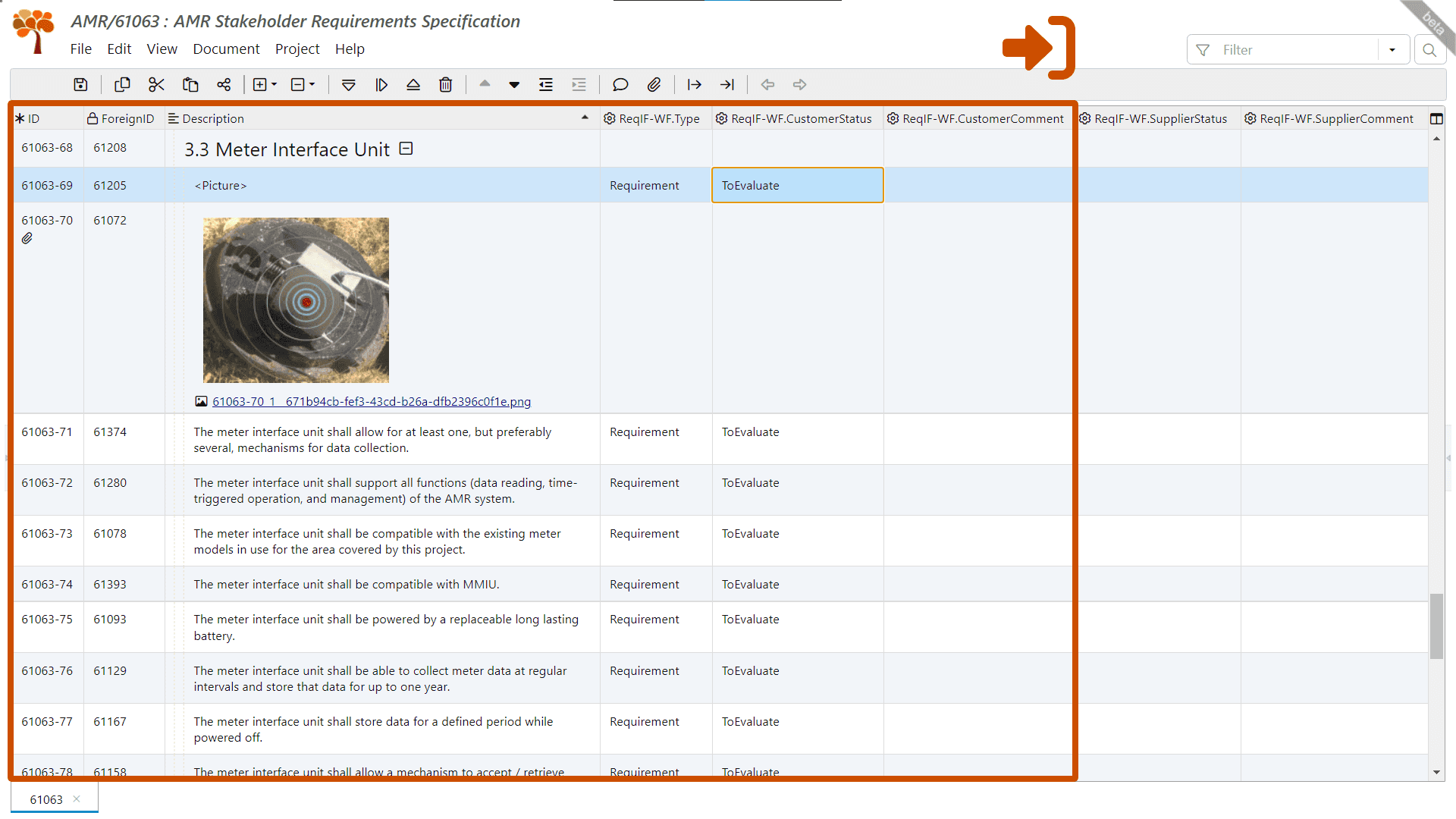 ReqIF SRC workflow - supplier imports stakeholder requirements specification in ReqView ReqIF SRC workflow - supplier imports stakeholder requirements specification in ReqView