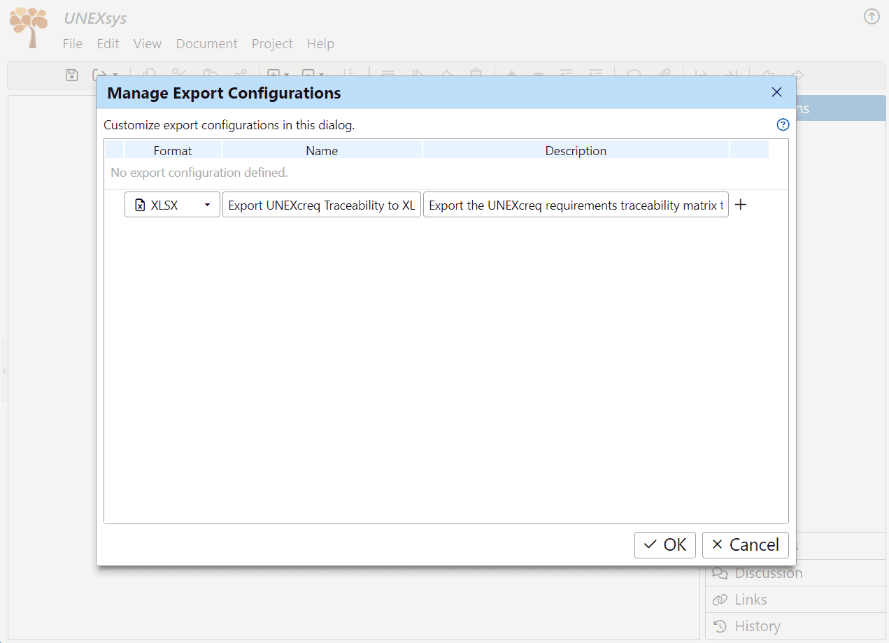 Manage export configurations in ReqView